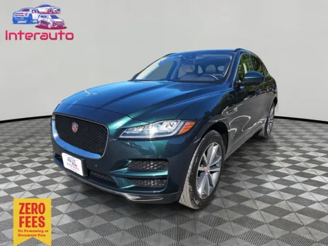 Green 2018 Jaguar F-PACE 20d Prestige Sport Utility 4D for sale in Plainville, MA
