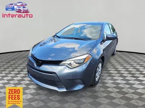 Gray 2015 Toyota Corolla LE Sedan 4D for sale in Plainville, MA