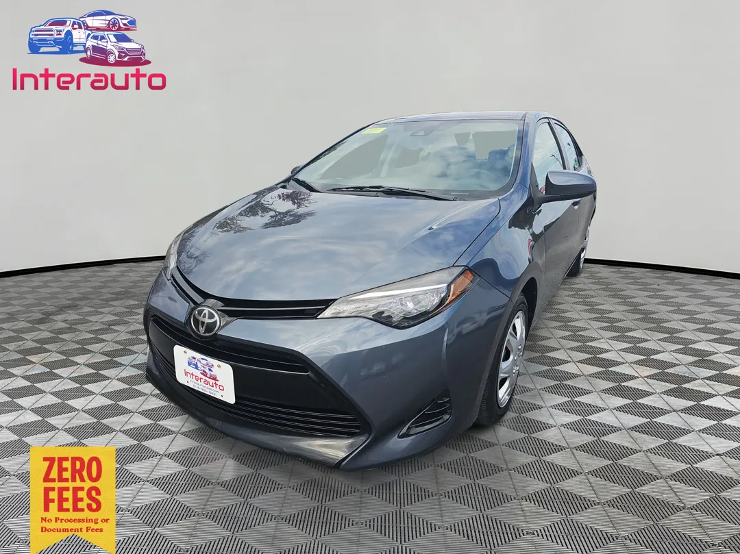 Gray 2017 Toyota Corolla LE Sedan 4D for sale in Plainville, MA