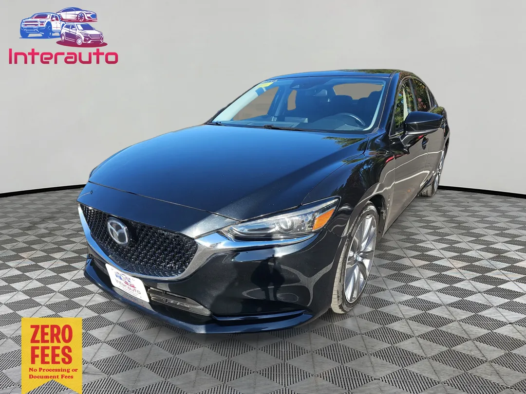Black 2018 MAZDA MAZDA6 Touring Sedan 4D for sale in Plainville, MA