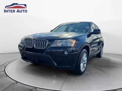 Black 2013 BMW X3 xDrive28i Sport Utility 4D for sale in Worcester, MA