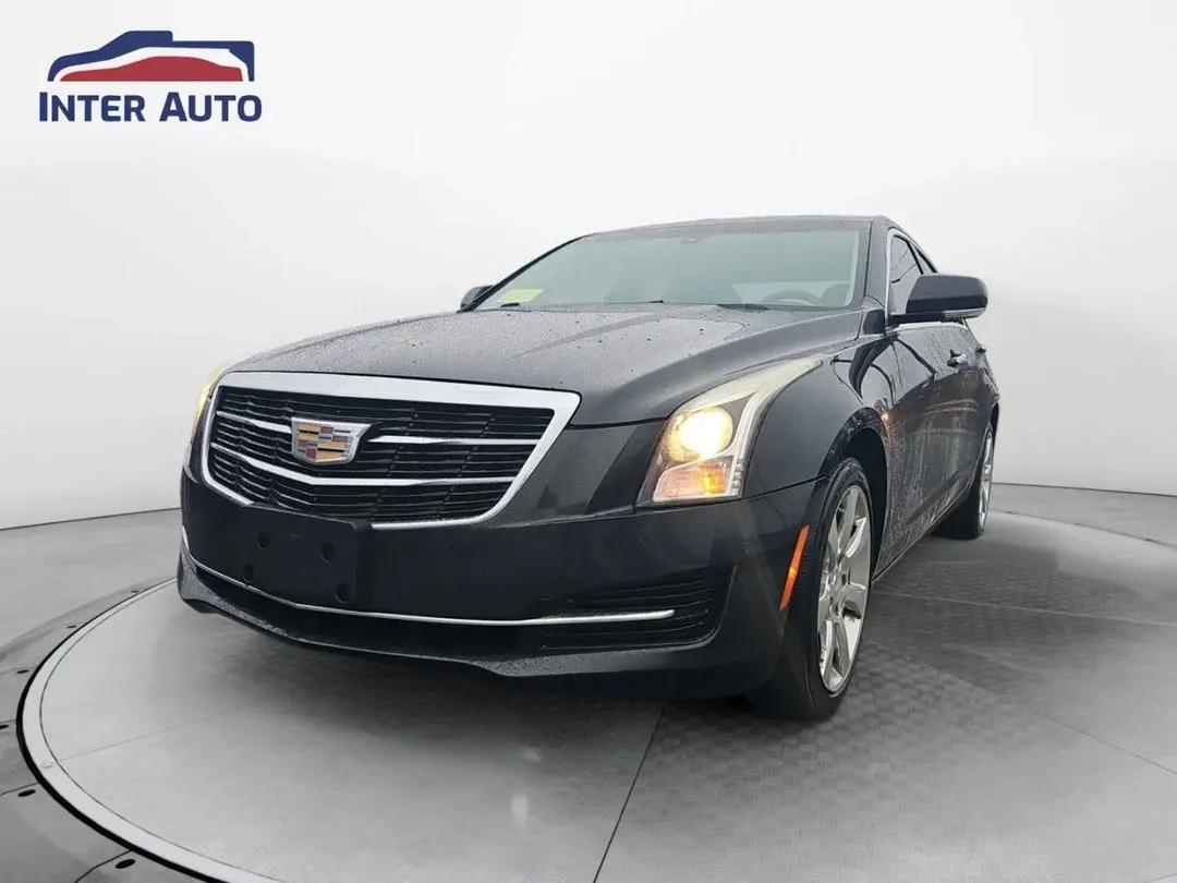 Black 2015 Cadillac ATS 3.6L Luxury Sedan 4D for sale in Worcester, MA