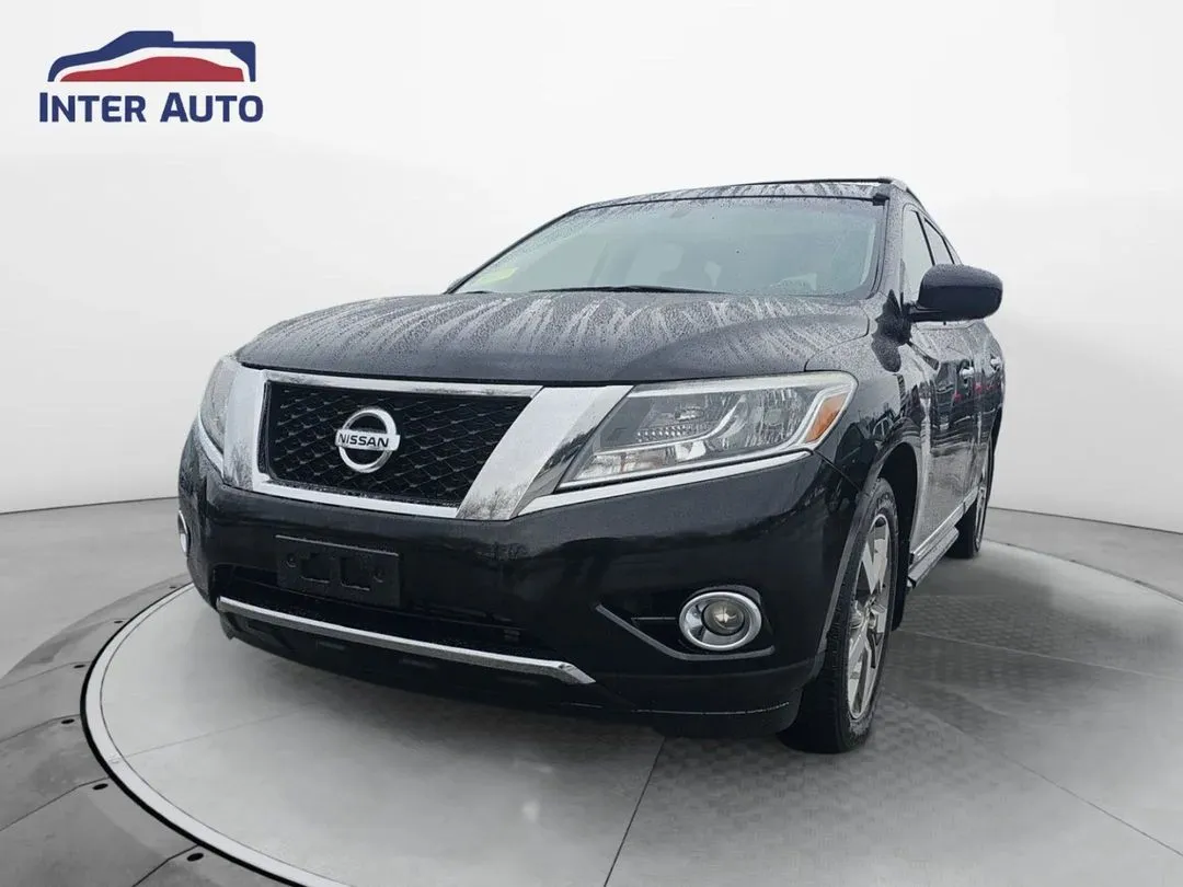 Black 2013 Nissan Pathfinder Platinum Sport Utility 4D for sale in Worcester, MA