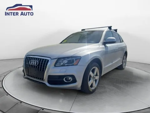 Silver 2012 Audi Q5 3.2 Quattro Premium Plus Sport Utility 4D for sale in Worcester, MA