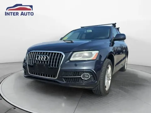 Blue 2014 Audi Q5 3.0T Prestige Sport Utility 4D for sale in Worcester, MA