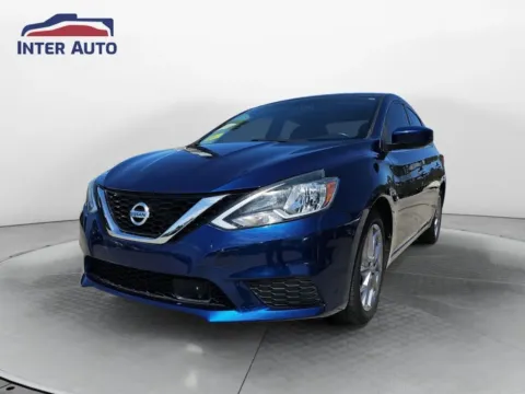Blue 2018 Nissan Sentra SV Sedan 4D for sale in Worcester, MA