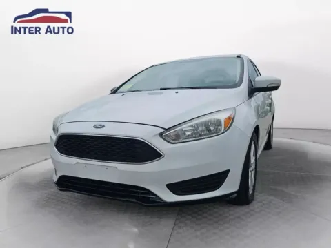 White 2017 Ford Focus SE Hatchback 4D for sale in Worcester, MA