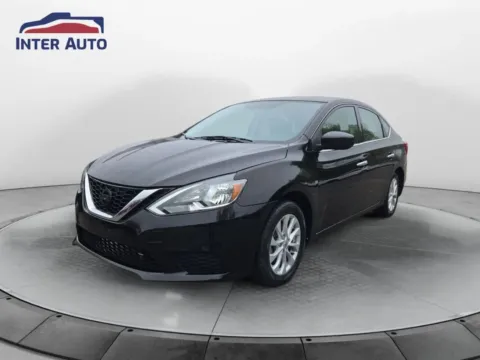 Black 2019 Nissan Sentra SV Sedan 4D for sale in Worcester, MA
