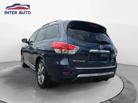 Another view of 2014 Nissan Pathfinder Platinum Sport Utility 4D for sale in Worcester, MA at Interauto