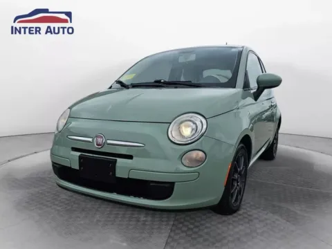 Green 2013 FIAT 500 Pop Hatchback 2D for sale in Worcester, MA