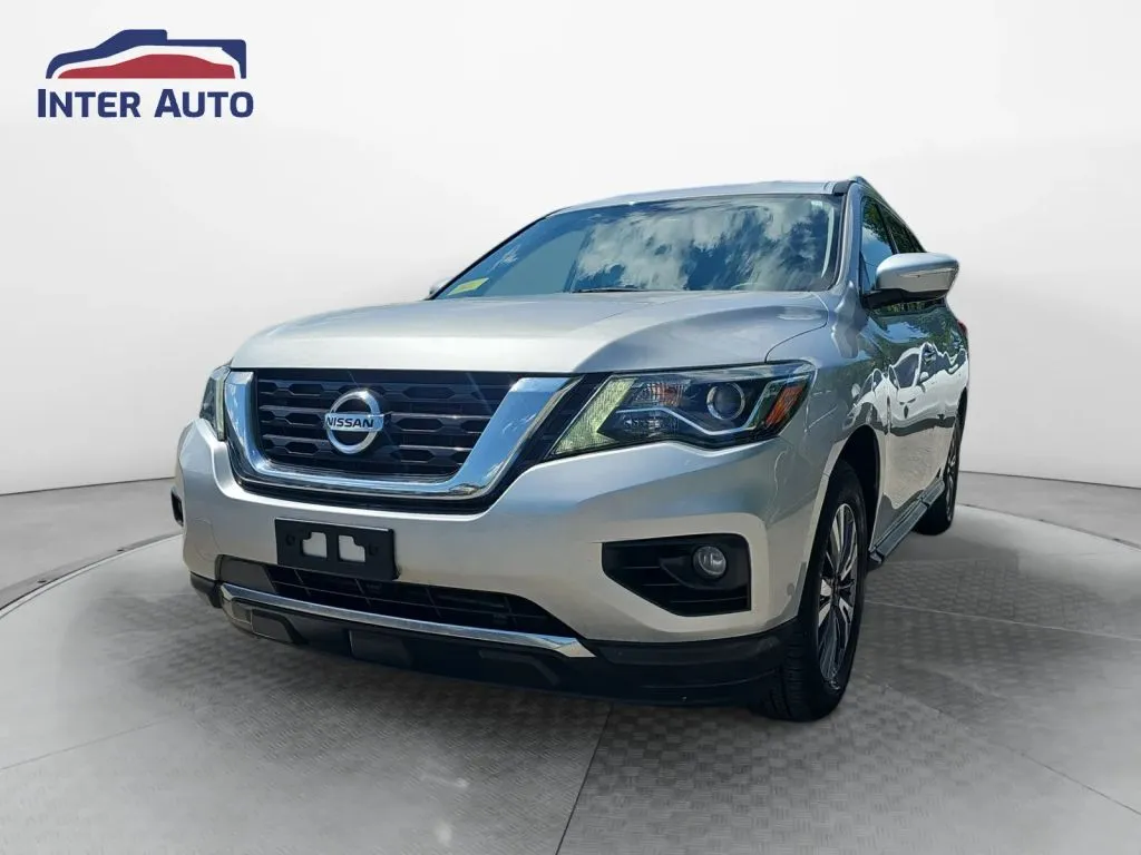 Silver 2017 Nissan Pathfinder SV Sport Utility 4D for sale in Worcester, MA