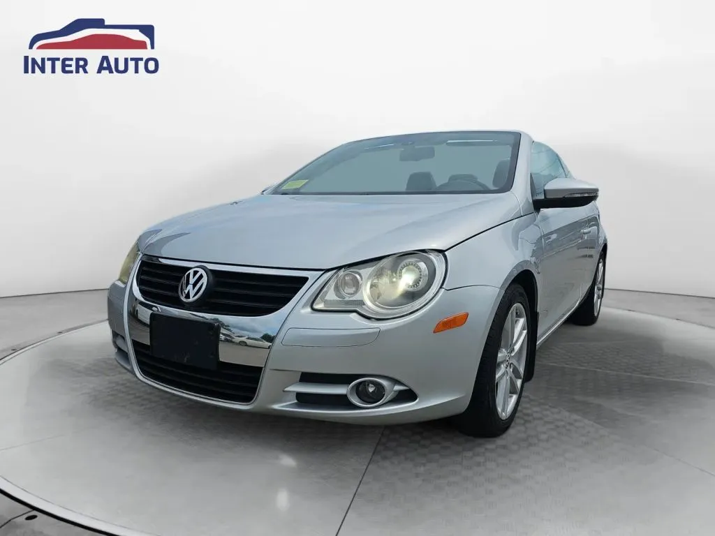 Silver 2009 Volkswagen Eos Lux Convertible 2D for sale in Worcester, MA