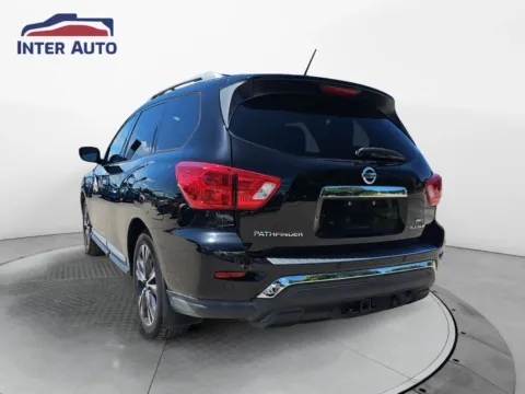 Another view of 2017 Nissan Pathfinder Platinum Sport Utility 4D for sale in Worcester, MA at Interauto