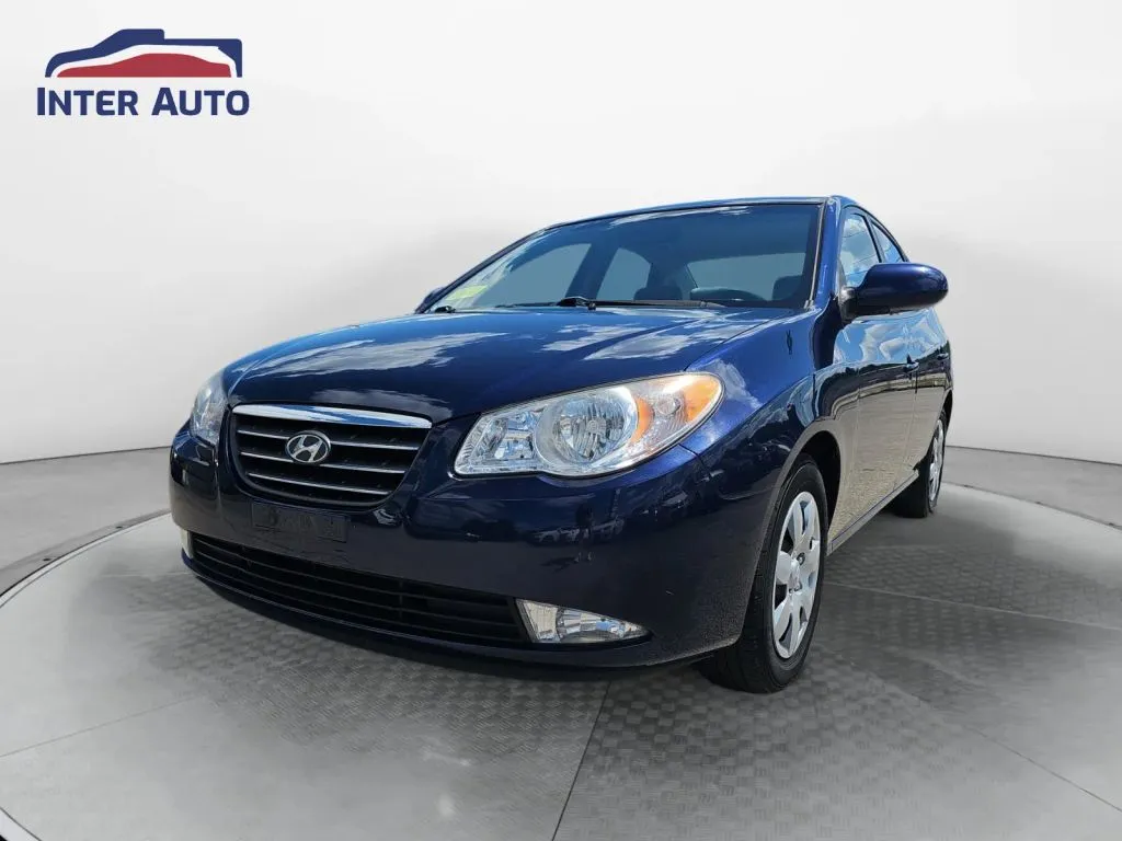 Blue 2009 Hyundai Elantra GLS Sedan 4D for sale in Worcester, MA