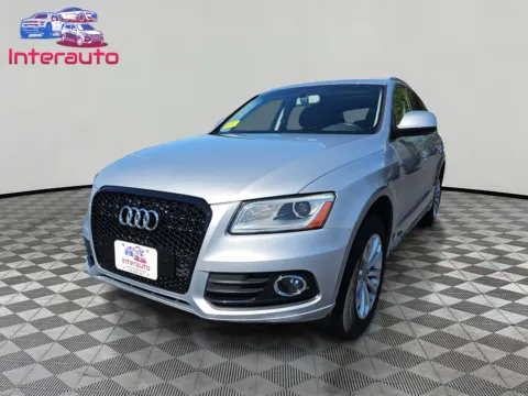 Silver 2015 Audi Q5 2.0T Premium Plus Sport Utility 4D for sale in Plainville, MA