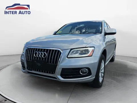 Silver 2015 Audi Q5 2.0T Premium Plus Sport Utility 4D for sale in Worcester, MA