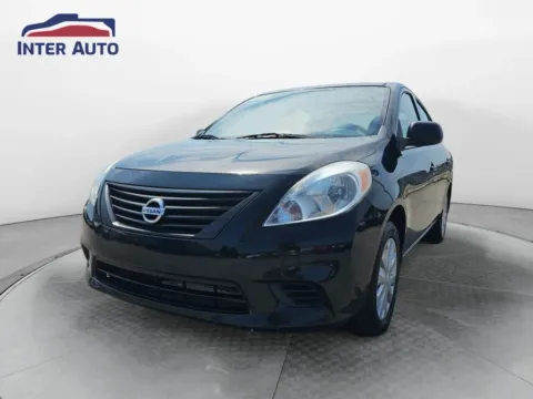 Black 2013 Nissan Versa S Sedan 4D for sale in Worcester, MA