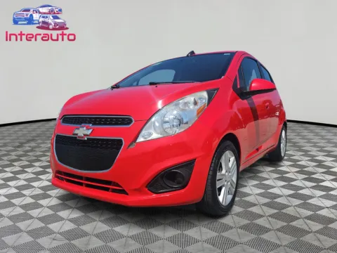 Red 2015 Chevrolet Spark 1LT Hatchback 4D for sale in Plainville, MA