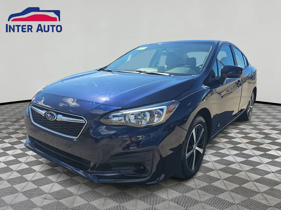 Blue 2019 Subaru Impreza 2.0i Premium Sedan 4D for sale in Worcester, MA