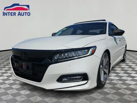 White 2018 Honda Accord Touring Sedan 4D for sale in Worcester, MA