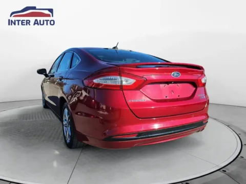 Another view of 2016 Ford Fusion Titanium Hybrid Sedan 4D for sale in Worcester, MA at Interauto