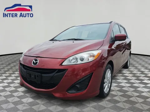 Red 2012 MAZDA MAZDA5 Sport Minivan 4D for sale in Worcester, MA