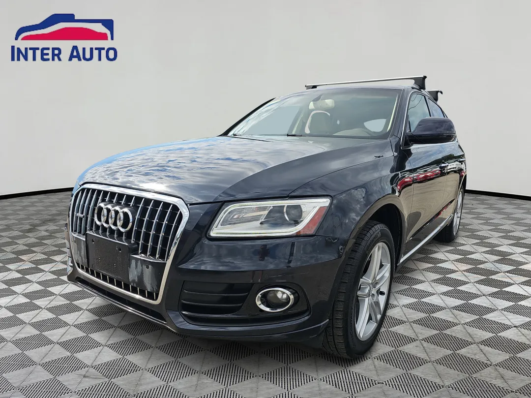 Black 2015 Audi Q5 2.0T Premium Plus Sport Utility 4D for sale in Worcester, MA
