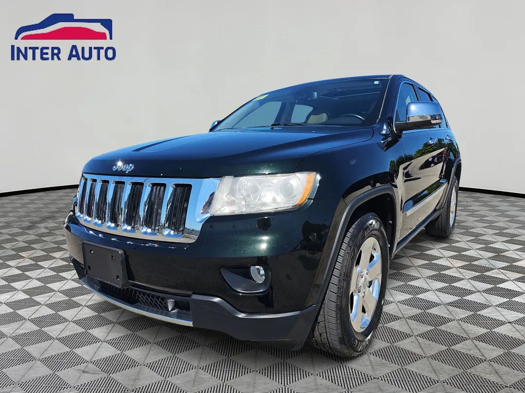 Black 2012 Jeep Grand Cherokee Limited Sport Utility 4D for sale in Worcester, MA