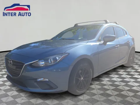 Blue 2015 MAZDA MAZDA3 i Sport Hatchback 4D for sale in Worcester, MA