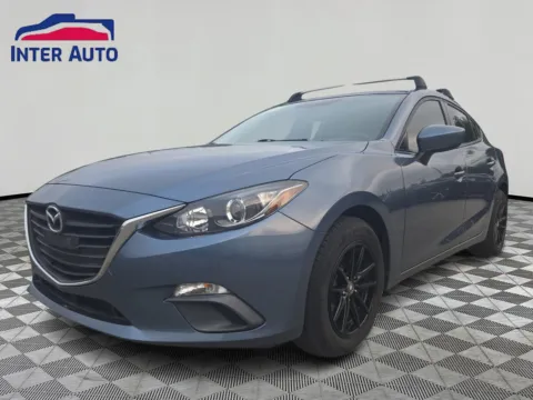 Blue 2015 MAZDA MAZDA3 i Sport Hatchback 4D for sale in Worcester, MA