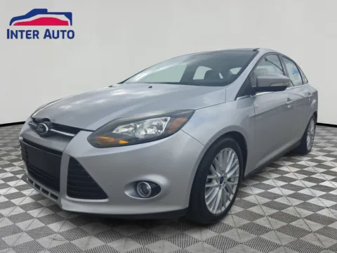 Silver 2014 Ford Focus Titanium Sedan 4D for sale in Worcester, MA