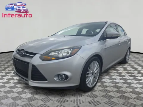 Silver 2014 Ford Focus Titanium Sedan 4D for sale in Plainville, MA
