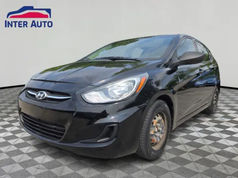 Black 2013 Hyundai Accent GS Hatchback 4D for sale in Worcester, MA