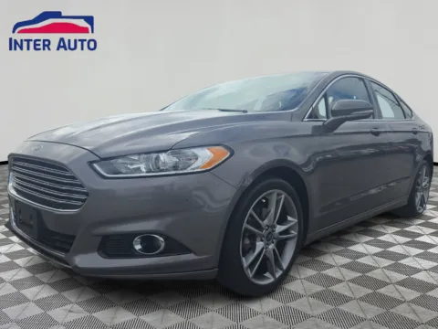 Gray 2013 Ford Fusion Titanium Sedan 4D for sale in Worcester, MA