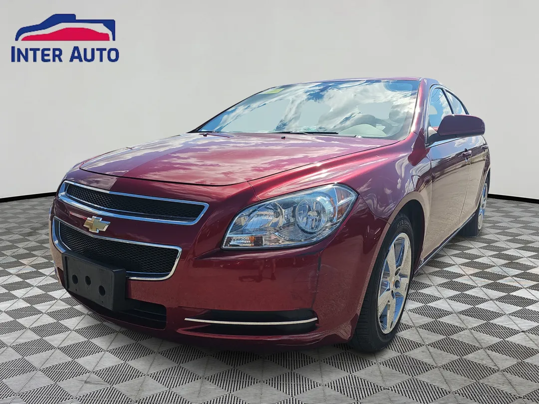 Red 2010 Chevrolet Malibu LT Sedan 4D for sale in Worcester, MA