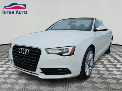 White 2013 Audi A5 2.0T Premium Cabriolet 2D for sale in Worcester, MA