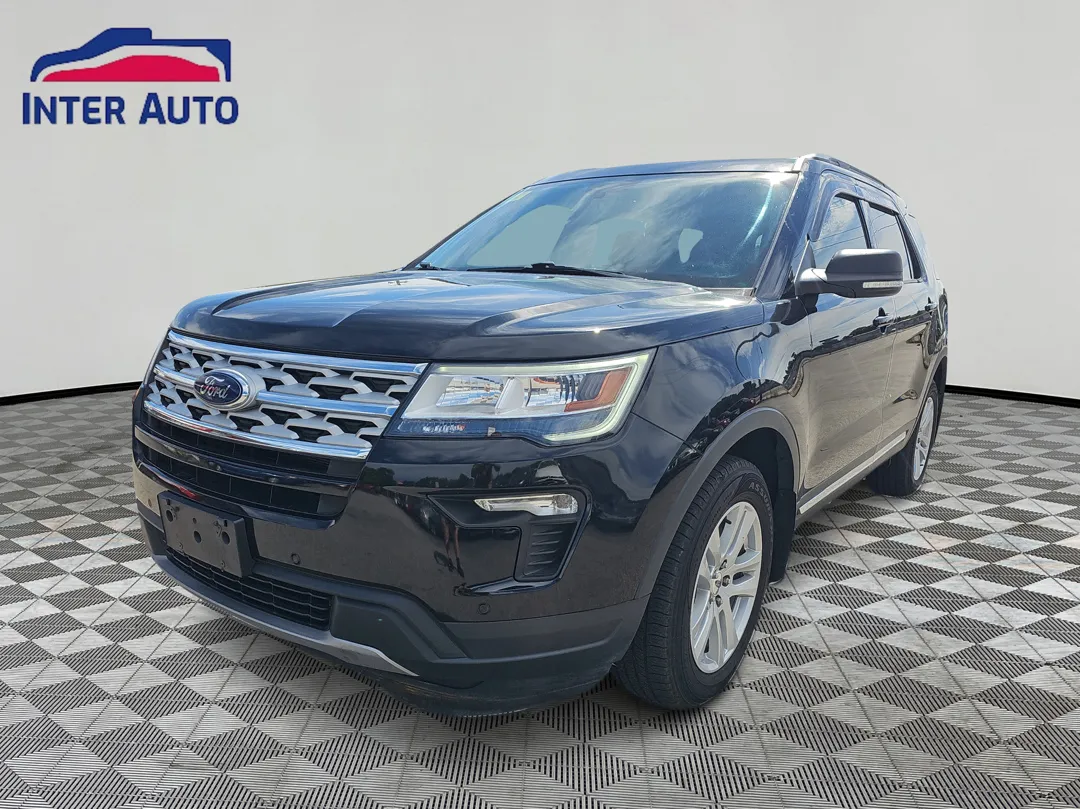 Black 2019 Ford Explorer XLT Sport Utility 4D for sale in Worcester, MA