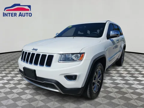White 2014 Jeep Grand Cherokee Limited Sport Utility 4D for sale in Worcester, MA