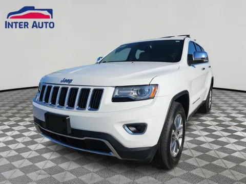 White 2014 Jeep Grand Cherokee Limited Sport Utility 4D for sale in Worcester, MA