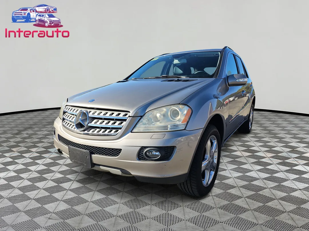 Silver 2007 Mercedes-Benz M-Class ML 350 Sport Utility 4D for sale in Plainville, MA