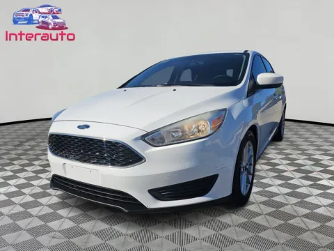 White 2018 Ford Focus SE Sedan 4D for sale in Plainville, MA