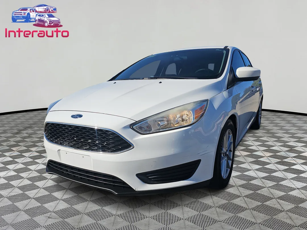 White 2018 Ford Focus SE Sedan 4D for sale in Plainville, MA