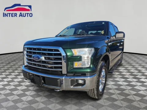 Green 2015 Ford F-150 SuperCrew Cab XLT Pickup 4D 5 1/2 ft for sale in Worcester, MA