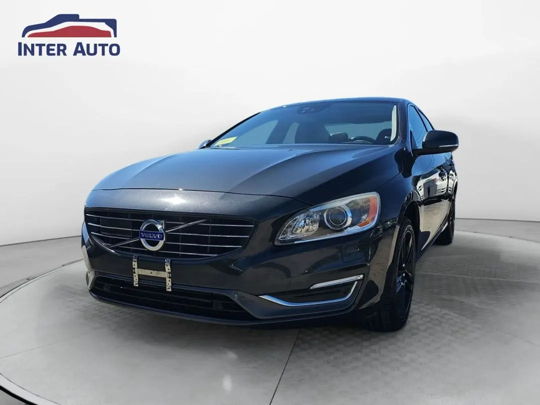 Black 2015 Volvo S60 T5 Platinum Sedan 4D (2015.5) for sale in Plainville, MA