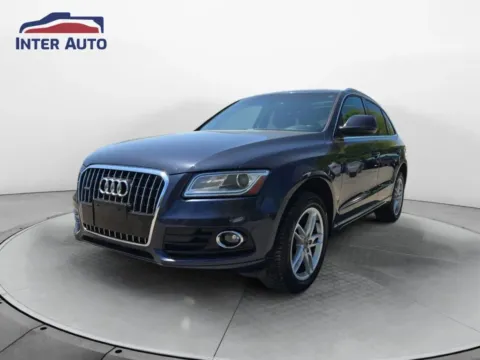 Blue 2014 Audi Q5 2.0T Premium Plus Sport Utility 4D for sale in Plainville, MA