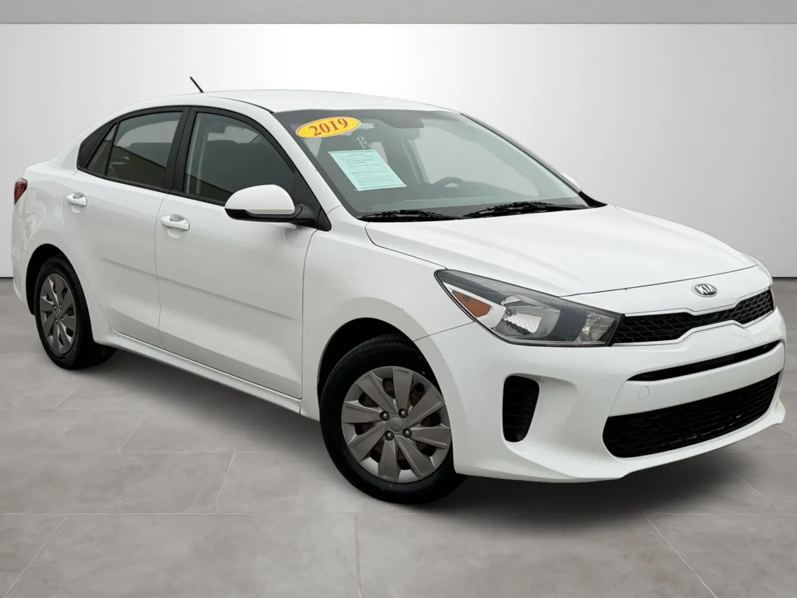 White 2019 Kia Rio LX Plus for sale in Blytheville, AR