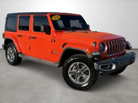 Orange 2020 Jeep Wrangler Unlimited for sale in Blytheville, AR