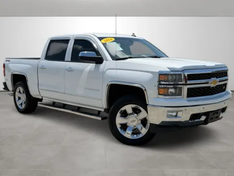 White 2014 Chevrolet Silverado 1500 LTZ for sale in Blytheville, AR