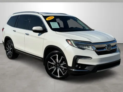 White 2020 Honda Pilot Touring w/Rear Captain's Chairs for sale in Blytheville, AR