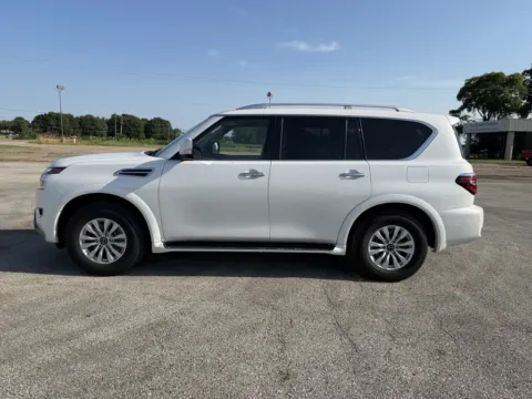 White 2024 Nissan Armada SV for sale in Blytheville, AR